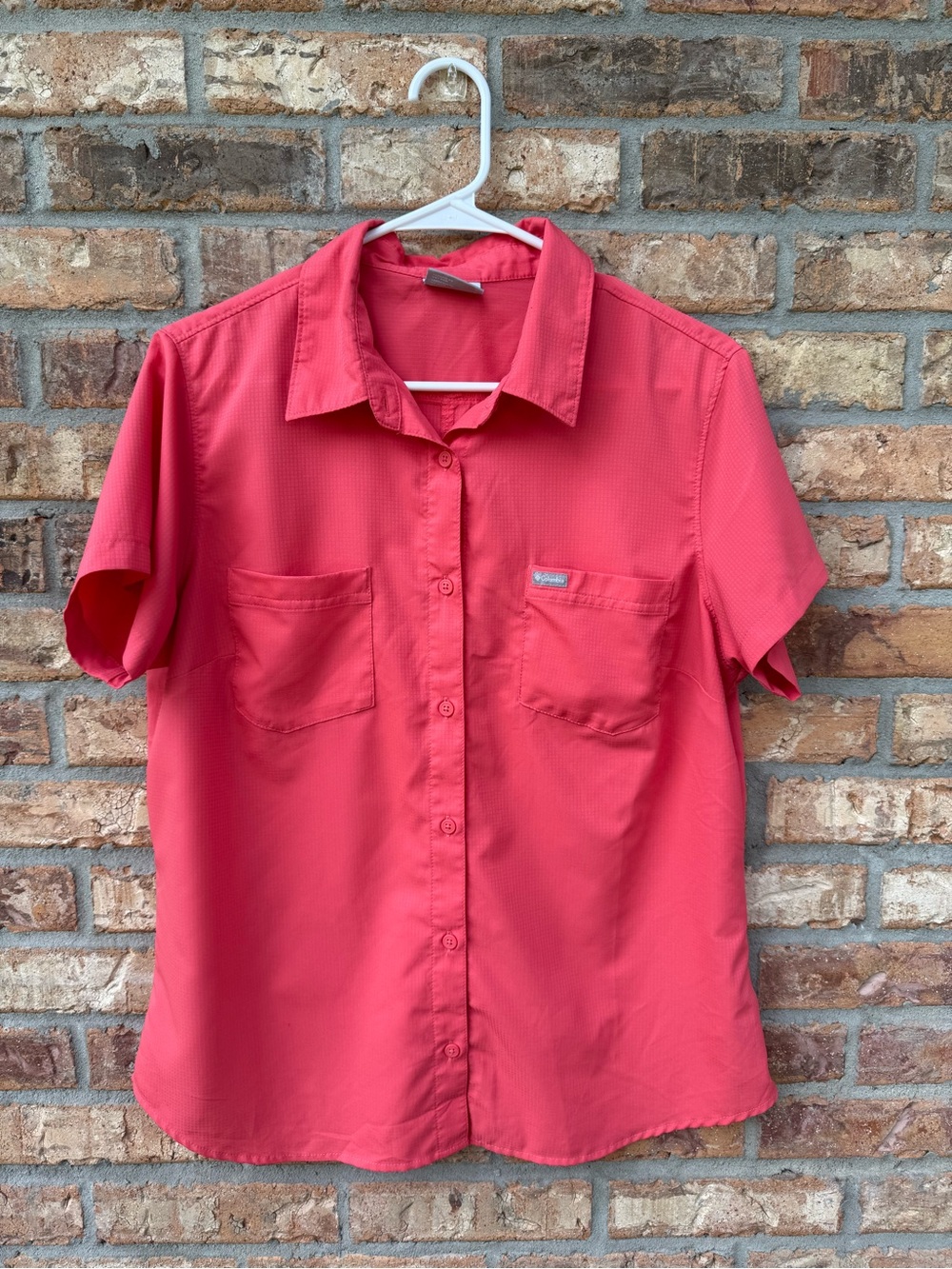 Columbia Coral Short-Sleeve Button-Down Shirt